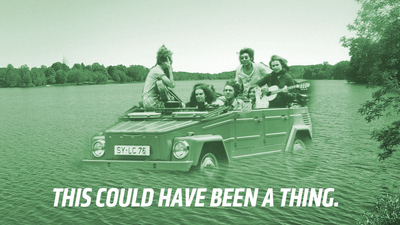 Illustration for article titled VW Should Have Made An Amphibious Thing